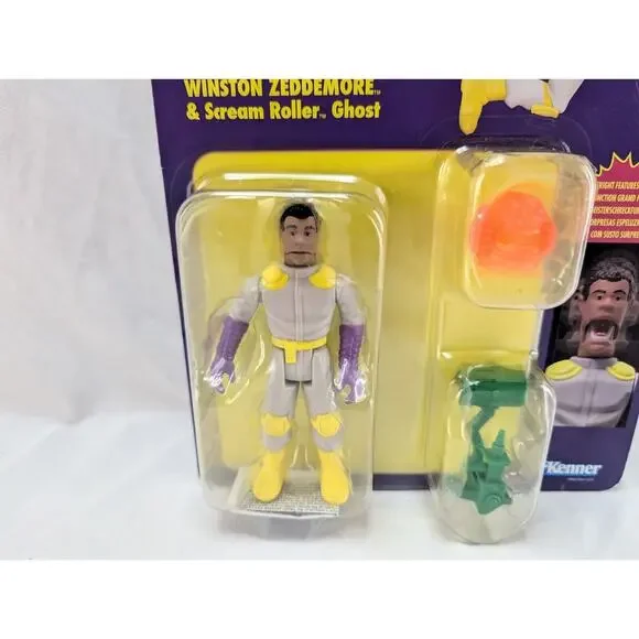 2024 THE REAL GHOSTBUSTERS Fright Features WINSTON ZEDDEMORE Action Figure‎ NEW - Picture 2 of 13